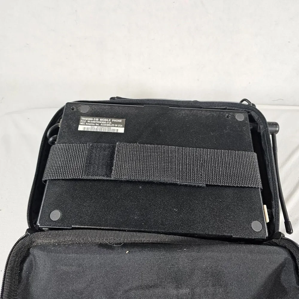 Vintage NEC Cellular‎ Mobile Phone TR5E800-31B with Original Bag/Manual UNTESTED